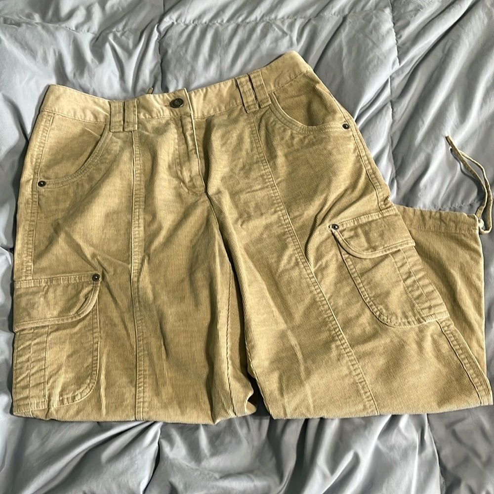 Talbots Stretch Cropped Corduroy Pants